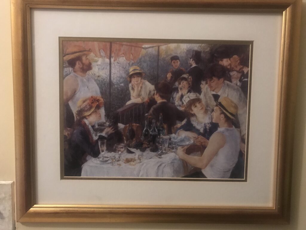 Luncheon of the Boating Party 23" x 18"