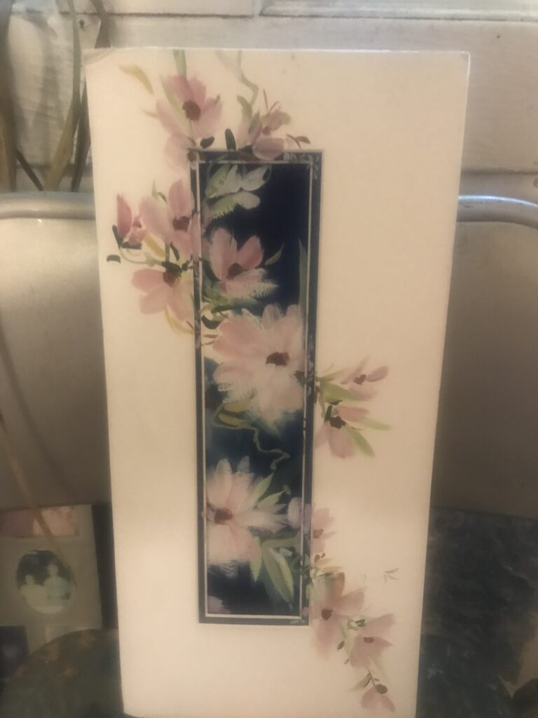 First Floral -- Mary Endico 8" x 17"
