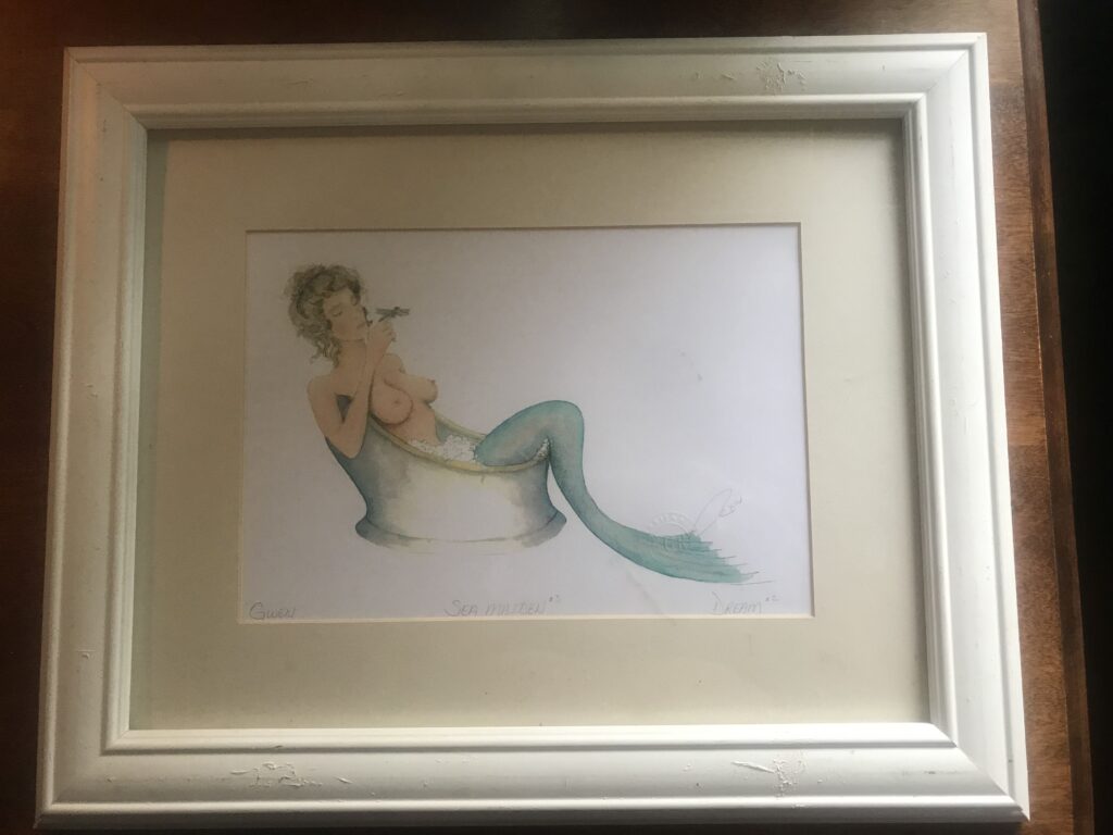 Gwen's 2nd Dream -- Robert Kline 17" x 14"