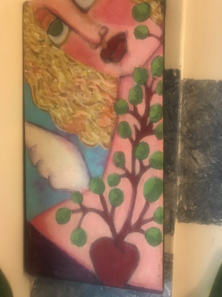 Grow From The Heart -- Kelli K. Path 6" x 12"