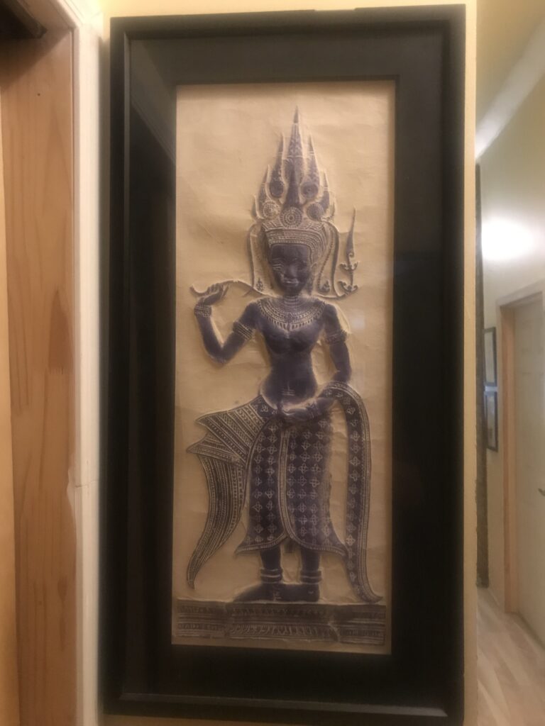 Aspara of Angkor Wat 17.5" x 34.5"