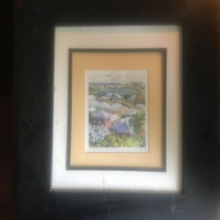 White Roof -- Amy Grauz -- Bermuda 16" x 19"